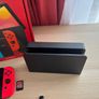 Nintendo Switch OLED (Neon Blue/Red) + Mario Kart 8 Deluxe + Super Mario Bros. W Image 5