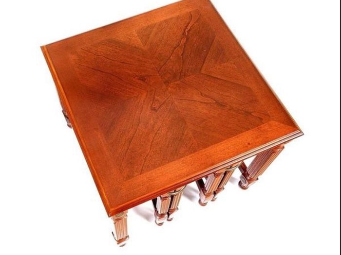 Mahogany Nest Of Three Tables