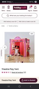 Theatre Play tent
