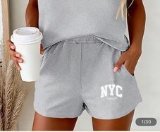 Temu co ord shorts n t shirt