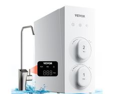 Reverse Osmosis System, 600 GPD 8-stage Tankless Reverse Osmosis Water Filter, NSF Certified TDS Reduction, Under Sink Water Filtration System with Smart Display Faucet, 2:1 Pure to Drain Ratio