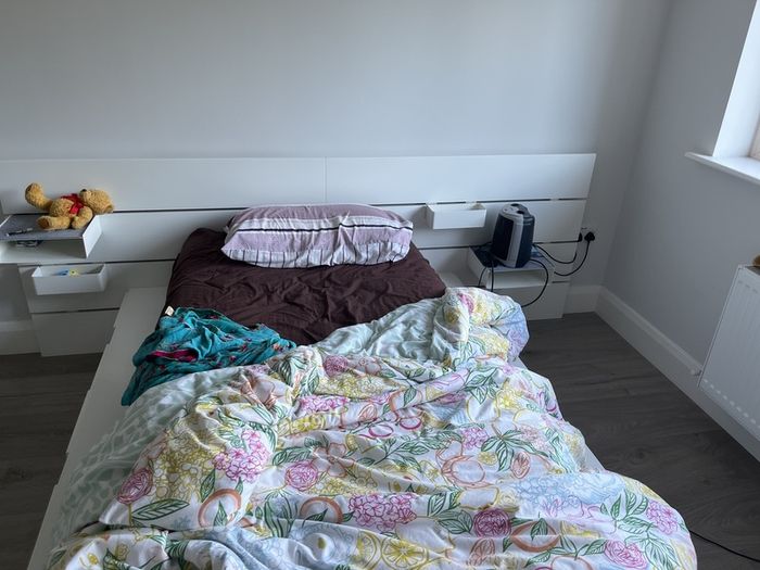 Double Bed Frame 140x200 cm