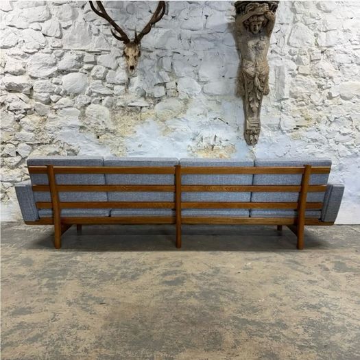 Hans J. Wegner Ge-236 Four-seater Sofa For Getama