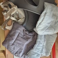 Tripp Trapp Baby seat, table, harness and seat covers