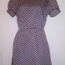 Brand New Heart Dress from Maisy size 10 in light pink and navy Image 3