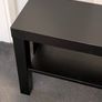 IKEA Lack Black TV Bench Image 5