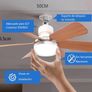 Brand New DBFAIRY 52CM Ceiling Fan with Lighting and Remote Control, Image 8