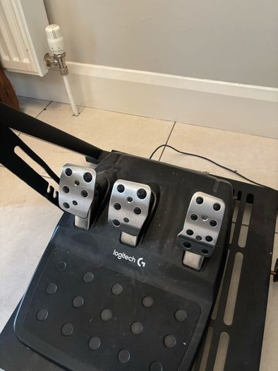 logitech wheel shifter and pedals