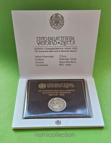 Vatican City 2023 year Brilliant Uncirculated Commemorative 2 Euro coin.