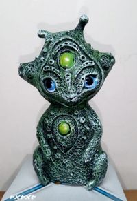 Creature From A Fantasy World. Resin Statue