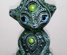 Creature From A Fantasy World. Resin Statue
