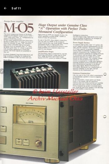 Mega Rare Legendary Beast LUXMAN M05 DUAL MONO CLASS-A 400W @8 OHMS Bridged over 40KG Champagne edition Recapped and Professionally serviced and Cleaned with new components Bargain