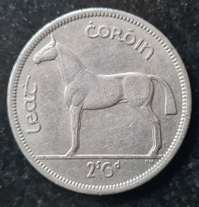 Ireland 1966 Half Crown coin