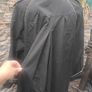 Vintage Pret aPorter Black embroidered Trench coat Image 9