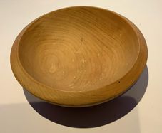 Handcrafted wooden bowl