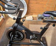 Spin Bike and weight bench 180 for both.
