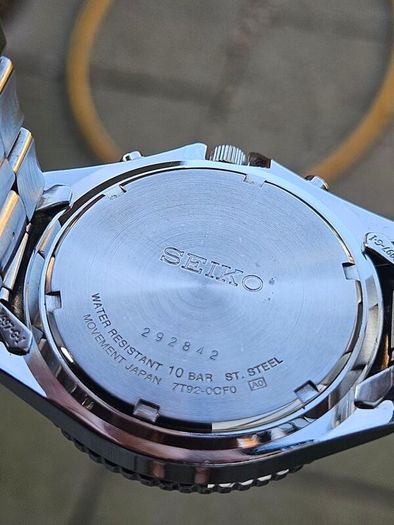 Watch Seiko Pilot Chronograph.