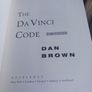 1st edition hardback USA Da Vinci Code by Dan Brown book, D18 post 8e Image 4