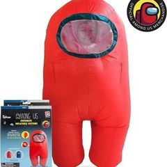 Among Us Inflatable Official Costume Red