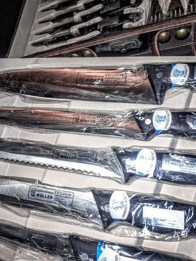 High quality brand new Muller pro knife set