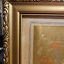 Our Lady of Perpetual Help (also known as Our Lady of Perpetual Succour), a classic Byzantine Catholic icon depicting the Virgin Mary holding the Christ Child. Quality gold lithograph framed in large guilded frame. 20 1/2" Heigh x 16 1/2" wide. Image 7