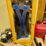 Rotating double sided wooden jewellry box with 2 mirrors Image 4