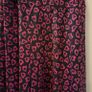 Purple Black Heart Jersey Midi Dress Image 8