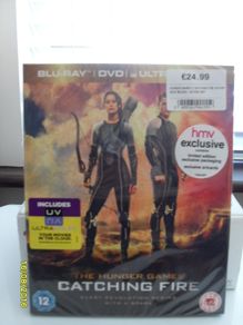 Hunger Games: Catching Fire - Triple Play [Blu-ray + DVD + UV Copy]