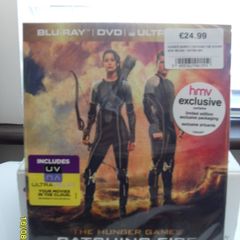 Hunger Games: Catching Fire - Triple Play [Blu-ray + DVD + UV Copy]