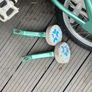 Girls Apollo Sparkle Mint Green Bike 16" Wheel Image 3