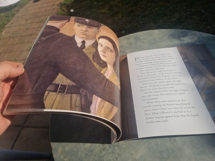 Anne Frank. A retelling of the iconic story.