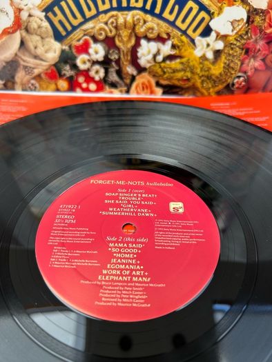 Forget Me Nots Hullabaloo Vinyl LP Record 4719221 Mint Condition