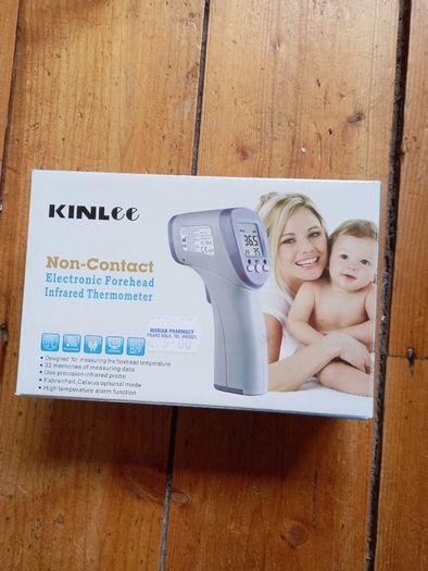 Non contact electronic forehead thermometer