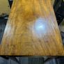 Antique George III Mahogany Pembroke Table (c. 1790) - Brass Castors Image 2