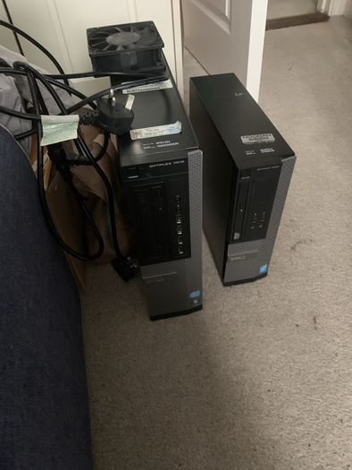 2x dell pc