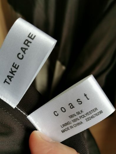 NEW - COAST 100% silk Dress 2pc set UK 12