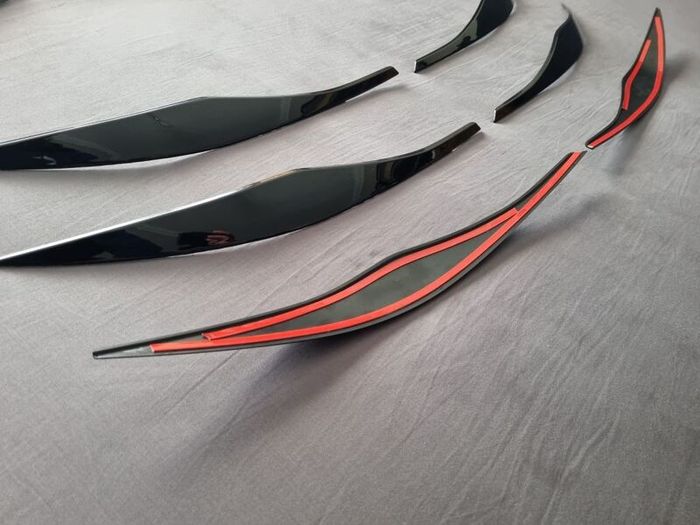 BMW 3 Series E90 E91 Headlights Eyebrows Brand New