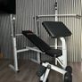 weight bench York fitness with attachments Image 5