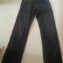 Men's Faded Black Jeans Image 2