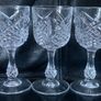 Three crystal shot glasses Image 4