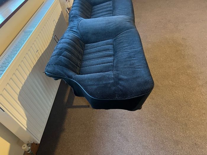 Corolla AE86 black rear bench seat
