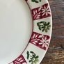 Antique Arklow pottery 1930s early green stamp spongeware plates Image 6