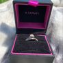 9ct White Gold Diamond Ring Image 2
