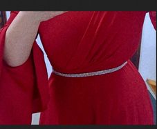 Sparkly Belt - adjustable size - excellent for dresses, tunic, tops, etc