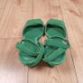 Hobbs London Emerald Green Suede Strappy Ankle Buckle Wedge Heels 41EU Image 7