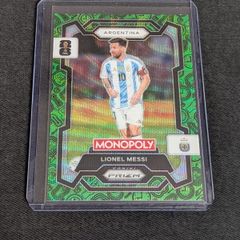 Monopoly Prizm Fifa World Cup 2026 Four Corners Green Wave Lionel Messi Argentina