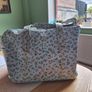 Blue flowery bag Cath Kidston style Image 3
