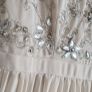 Miss Selfridge nude pleated full length occasion dress Sz 12 UK - Bnwt Rrp 135 Image 6