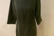 Cos forest green dress size 10 - fully lined