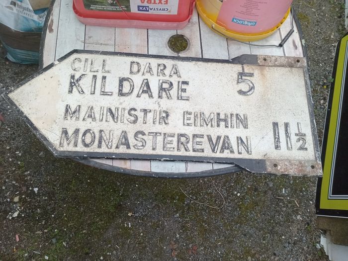 old road  sign